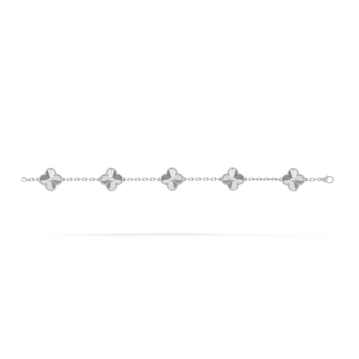KLEEBLATT | Pulsera de plata