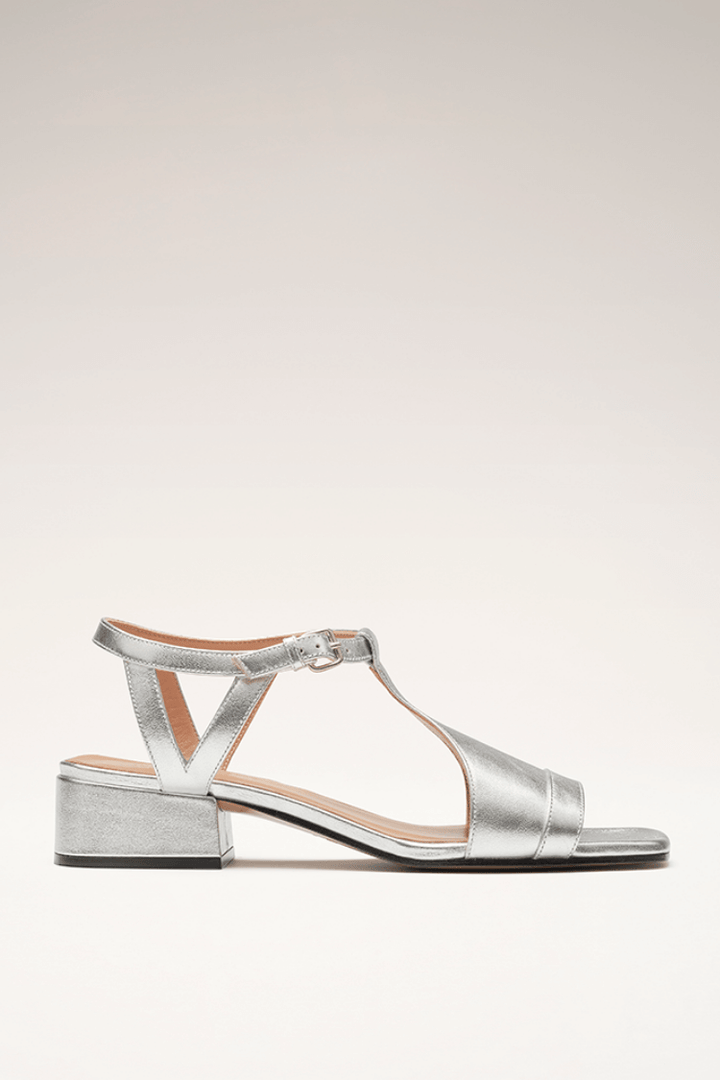 Serena | Sandalias Plateadas Verano