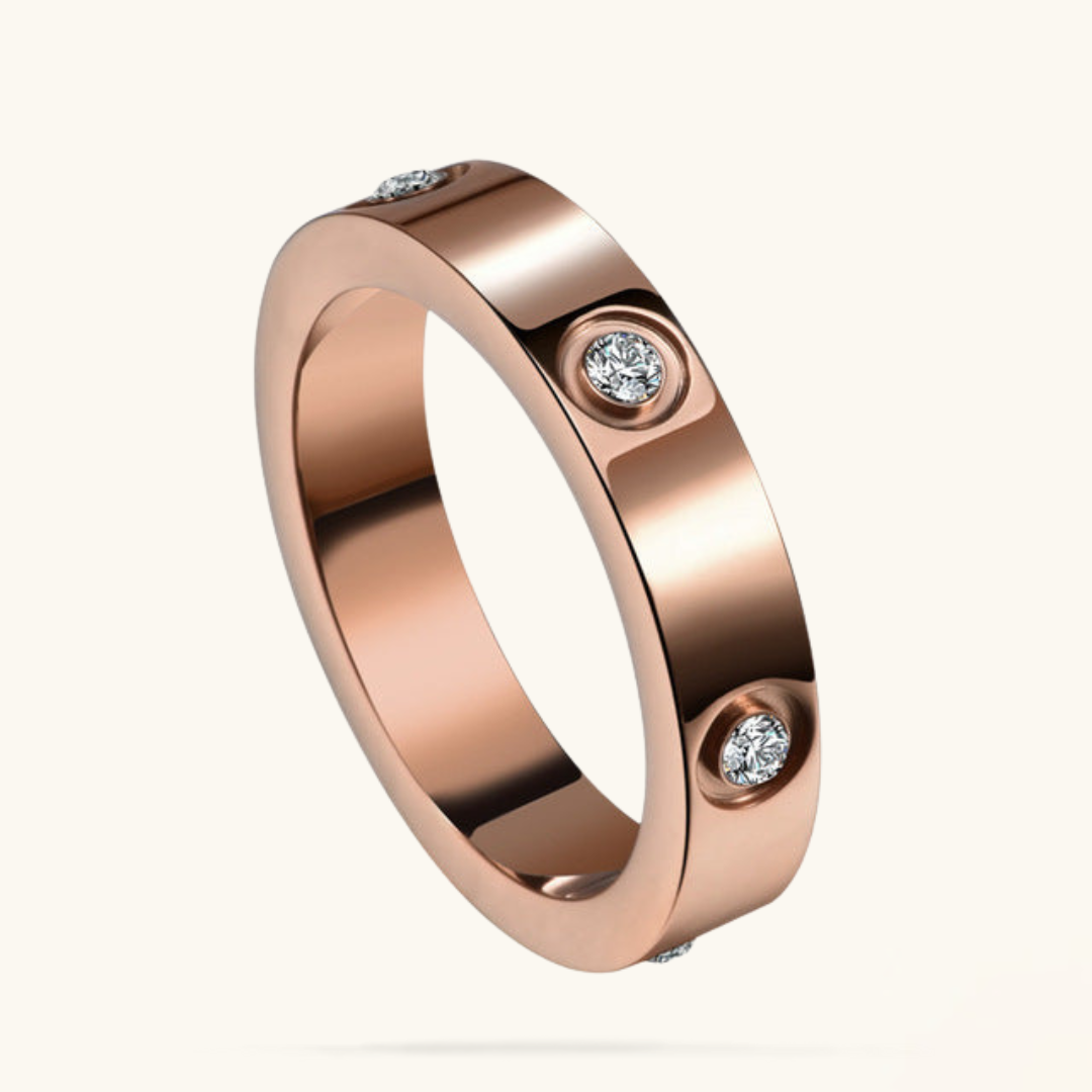 ÉTERNITÉ | Anillo de Oro Rosa Prestige