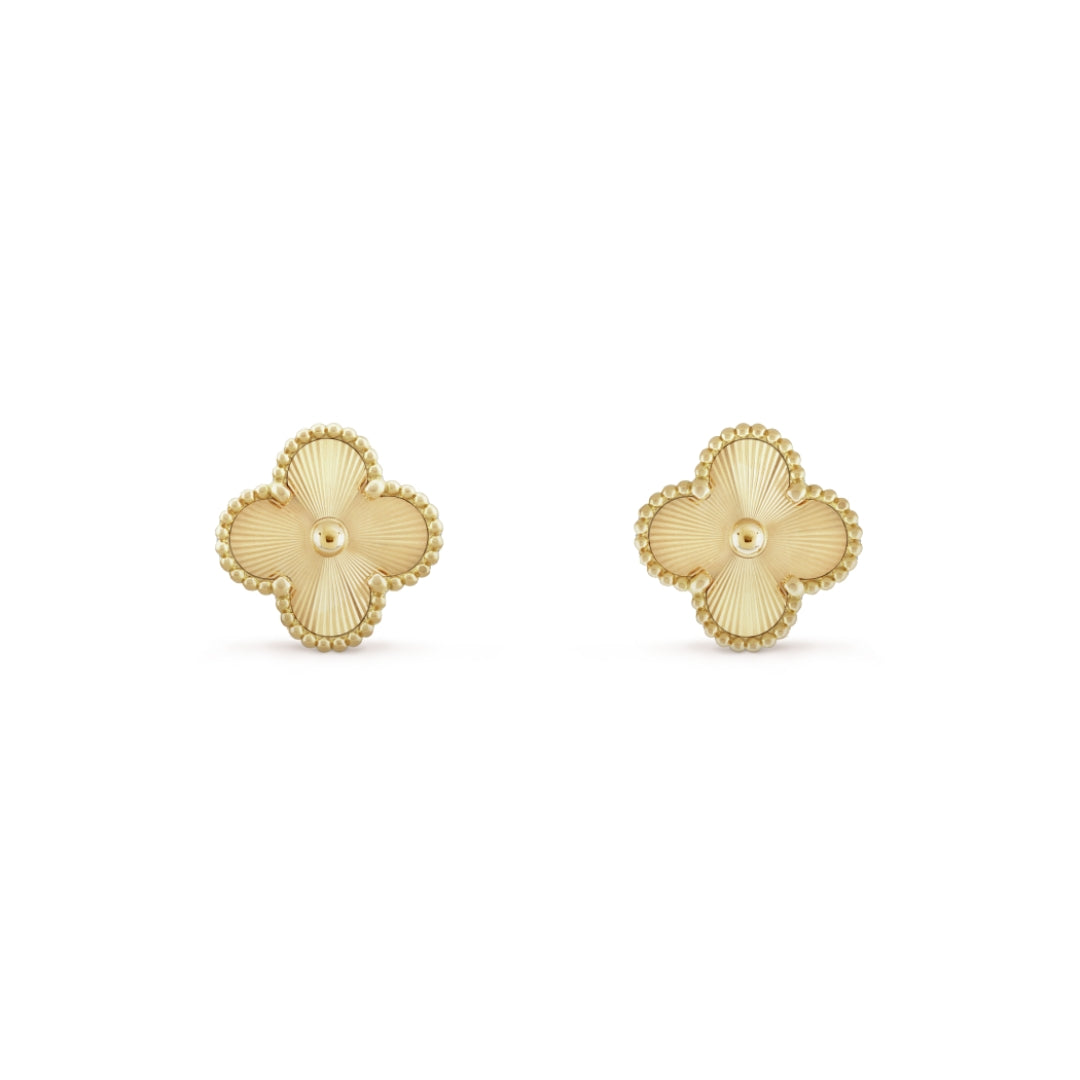 KLEEBLATT | Pendientes de oro
