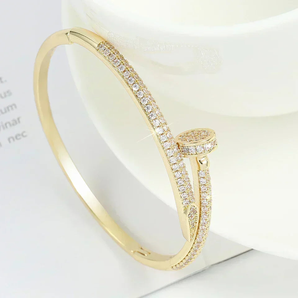 SPIKE | Pulsera de Diamante Completo