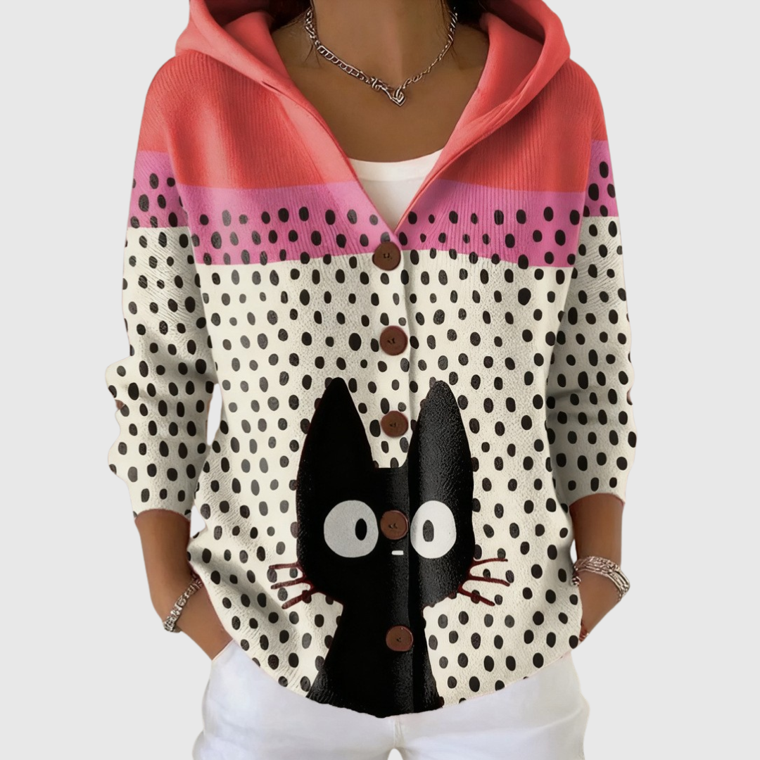 Sudadera con capucha de estilo cómodo