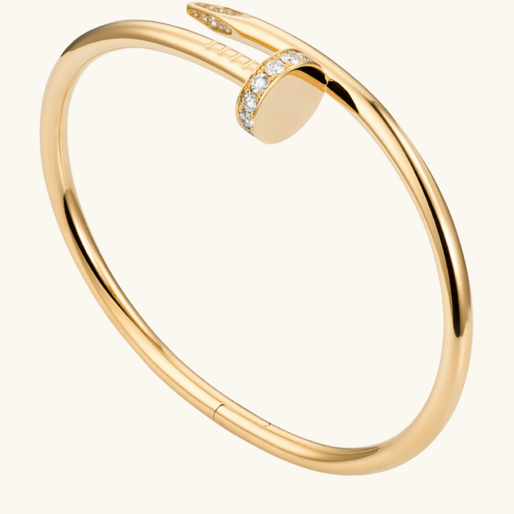 SPIKE | Pulsera de oro Prestige