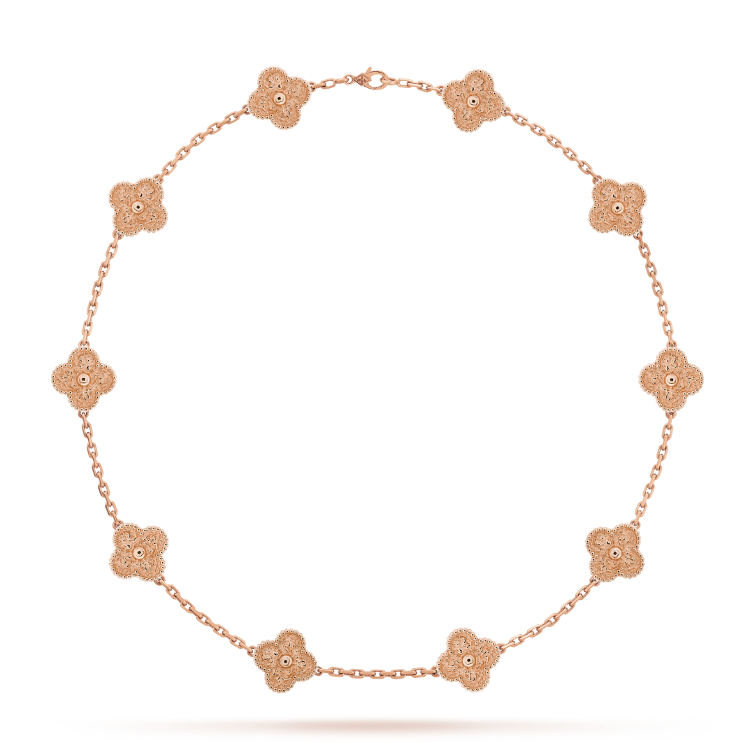 KLEEBLATT | Collar Rosa con 10 Motivos