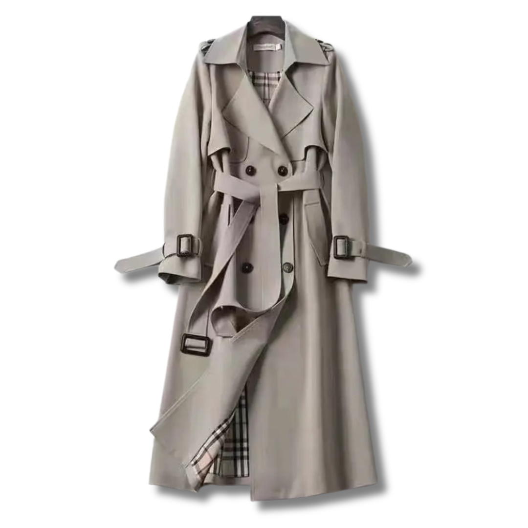 Jualita – Trench-coat clásico para mujeres