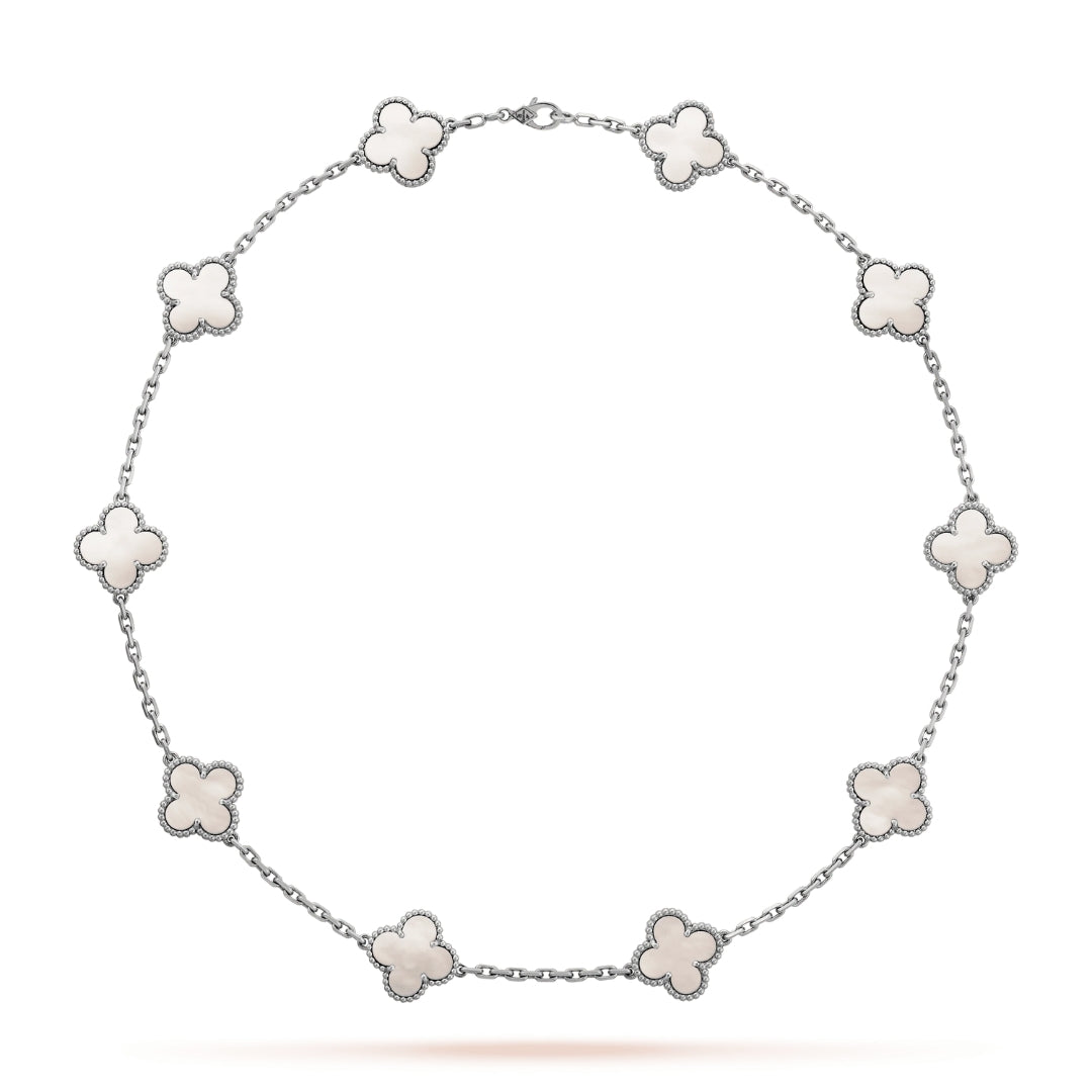 KLEEBLATT | Collar de plata con 10 motivos