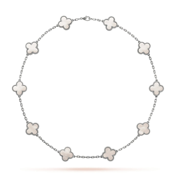 KLEEBLATT | Collar de plata con 10 motivos