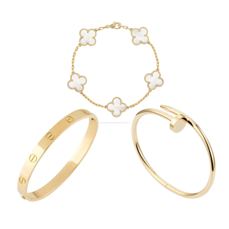 Set de pulseras de 3 piezas "Ellen"