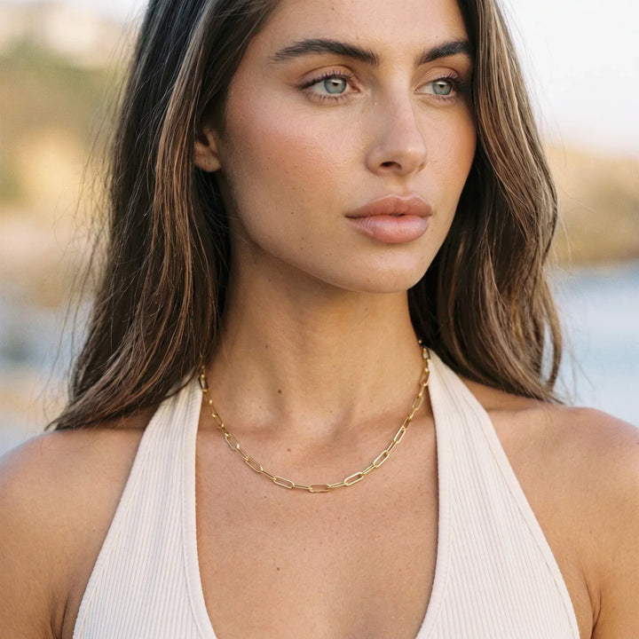 Conjunto de Collares Aurelia Paperclip