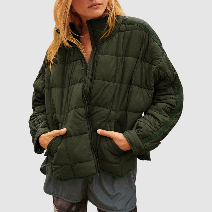 Gabriela - Chaqueta ligera y compacta acolchada con cremallera