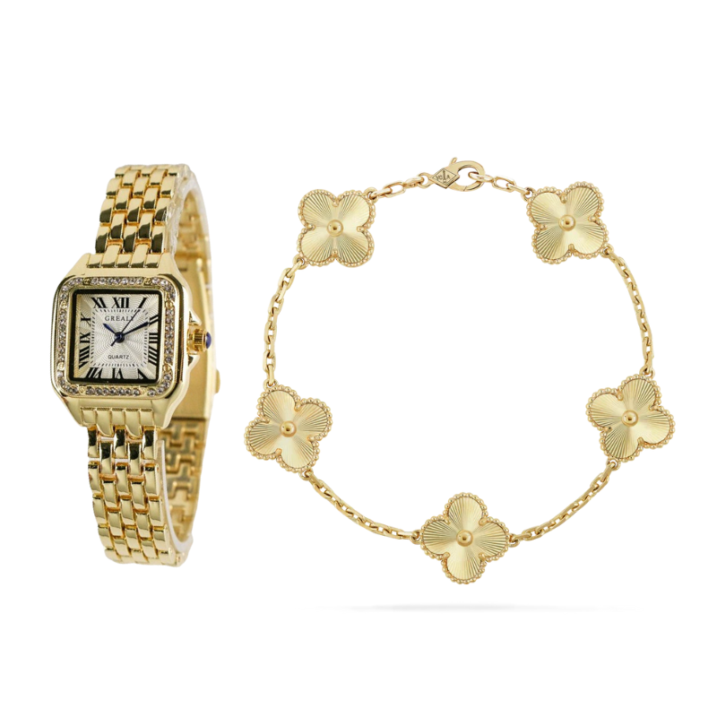 Conjunto de pulsera de reloj de 2 piezas "Sofía"