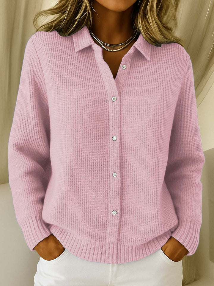 Cardigan Mujer de Punto con Botones