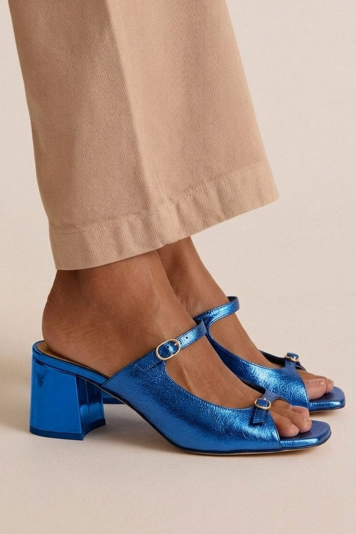 Sandalias elegantes Juliette con brillo