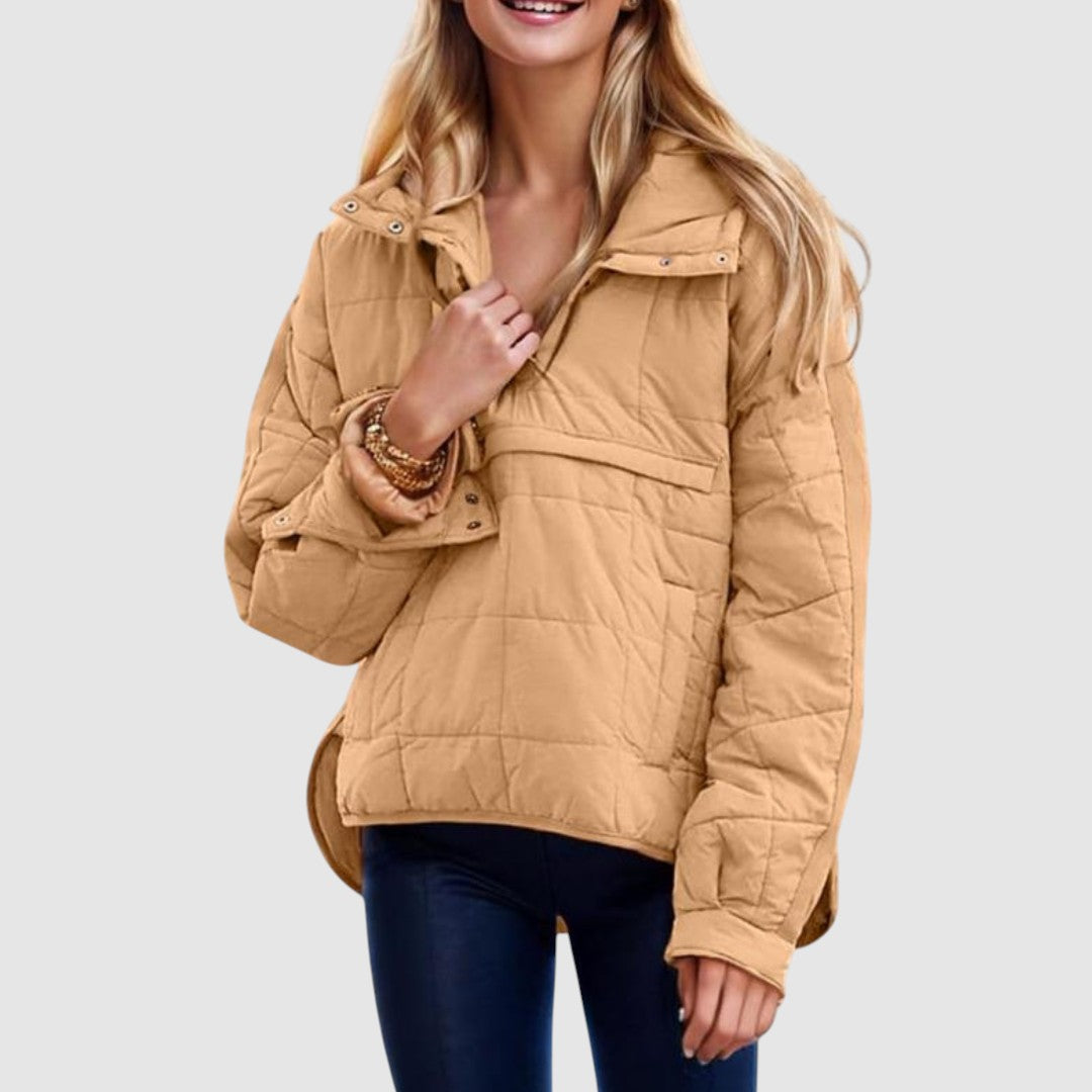 Anežka - Blusón oversize con capucha