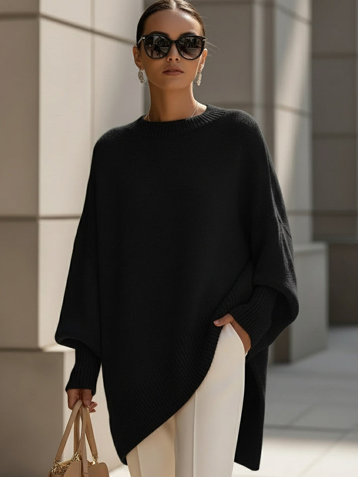 Ludovica | Suéter Oversize con Cuello Ancho