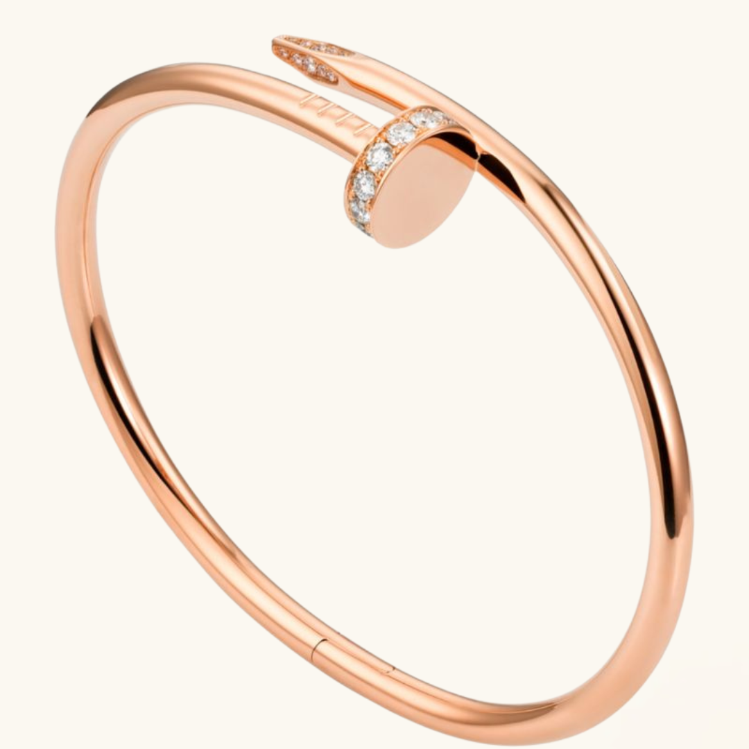 SPIKE | Pulsera de Oro Rosa Prestige