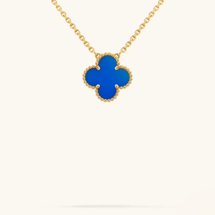 KLEEBLATT | Collar azul