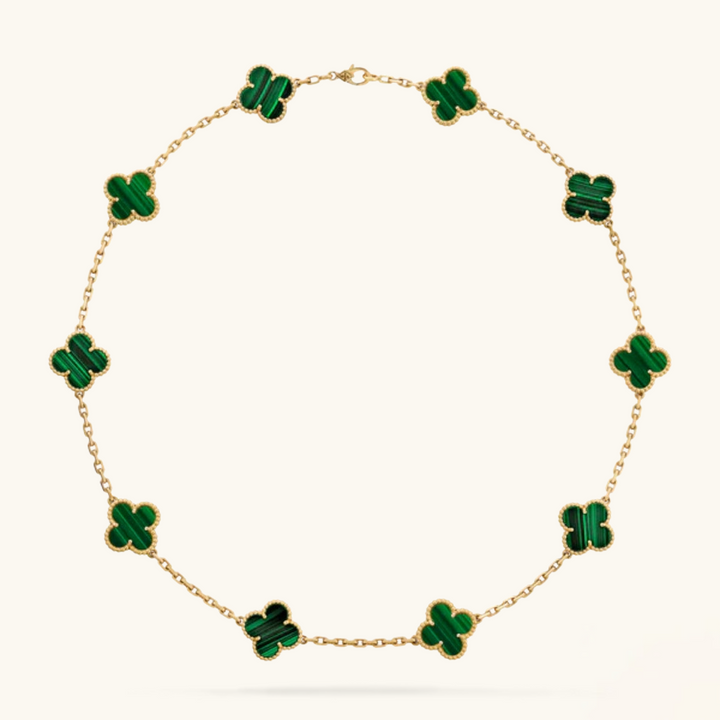 KLEEBLATT | Collar Verde con 10 Motivos