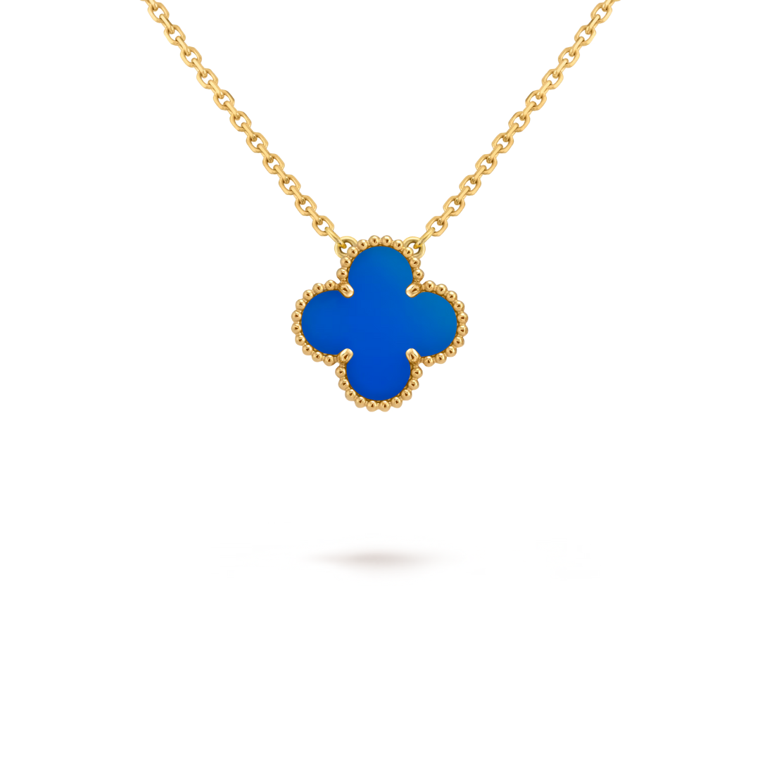 KLEEBLATT | Collar azul