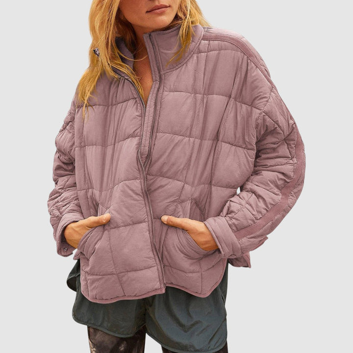Gabriela - Chaqueta ligera y compacta acolchada con cremallera