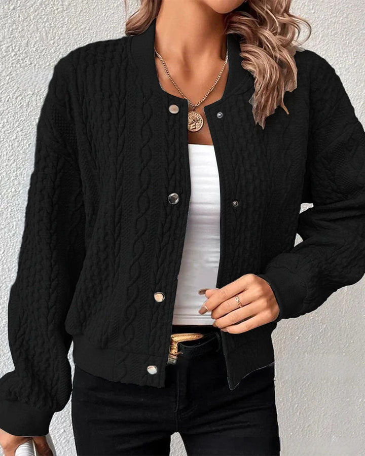 Lucille® | Elegante chaleco de tela texturizada