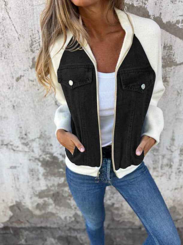 Tessa™ | Chaqueta casual con cremallera y escote en V