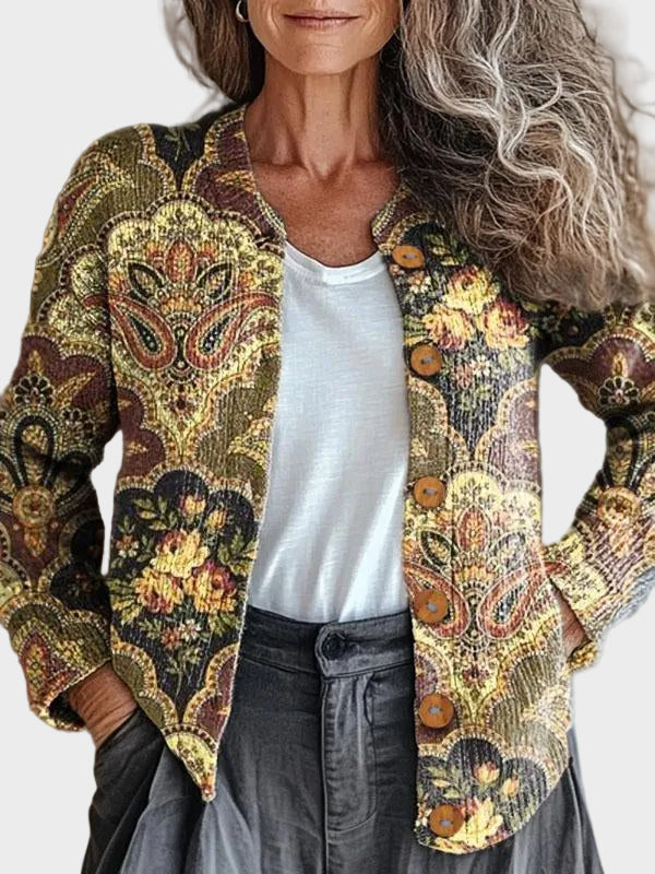 Mirosa™ - Cárdigan de estilo vintage
