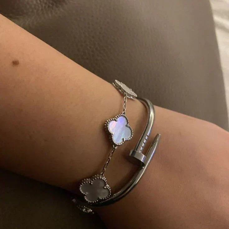 KLEEBLATT | Pulsera Blanca