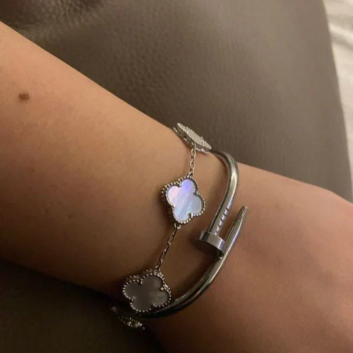 KLEEBLATT | Pulsera Blanca