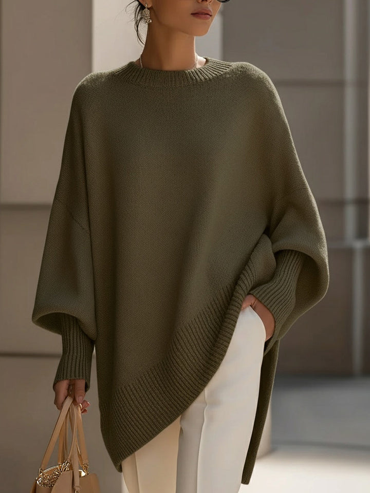 Ludovica | Suéter Oversize con Cuello Ancho