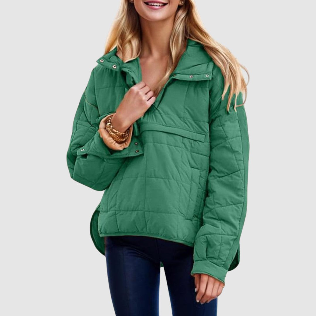 Anežka - Blusón oversize con capucha
