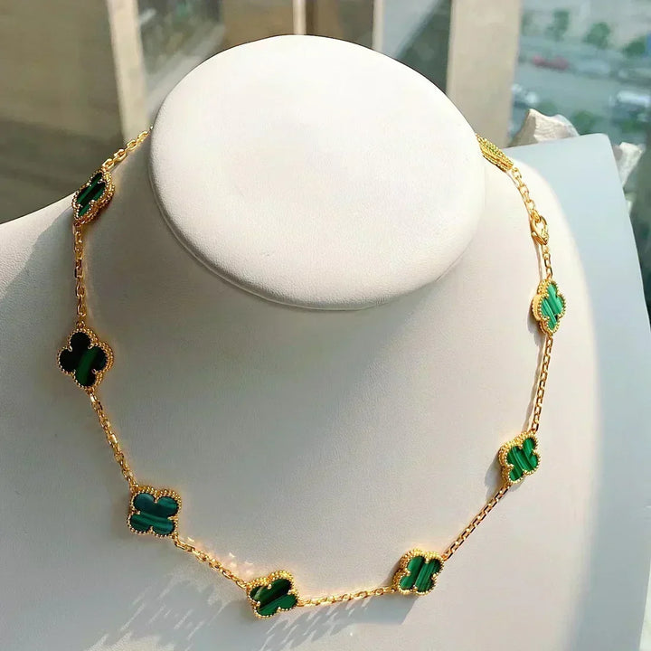 KLEEBLATT | Collar Verde con 10 Motivos