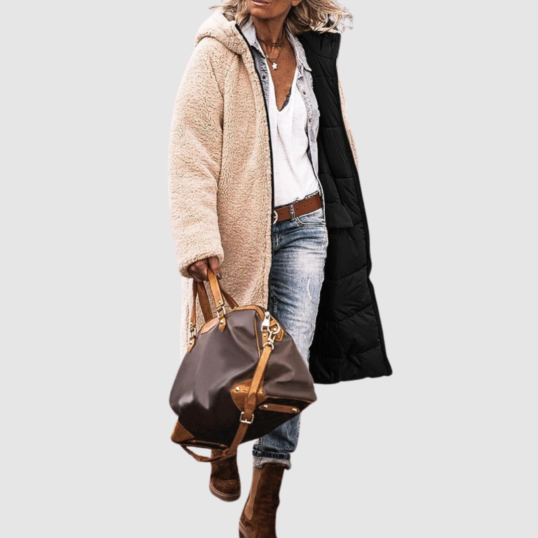 Laura - Abrigo de invierno reversible