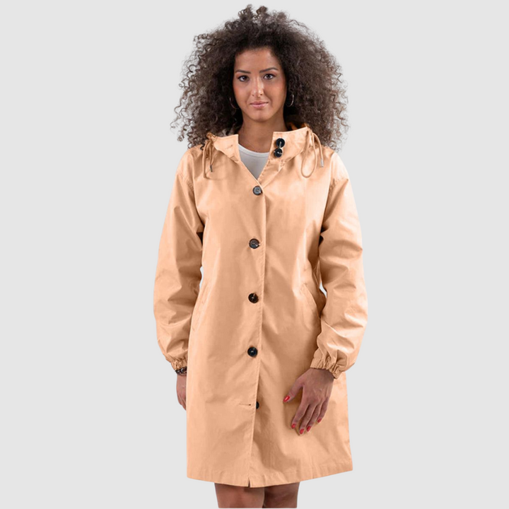 Lucie - Chaqueta moderna, oversize e impermeable