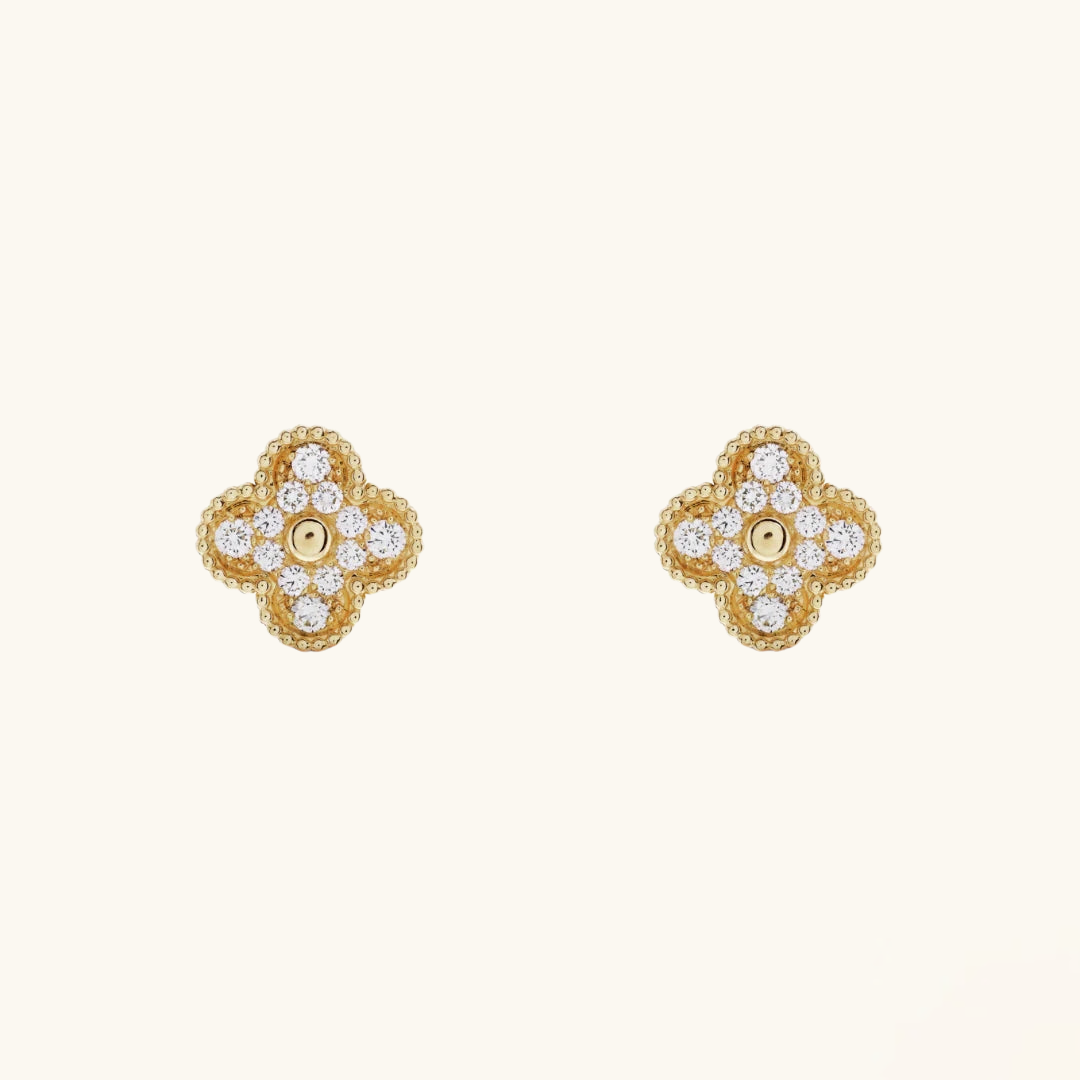 KLEEBLATT | Pendientes Prestige en oro