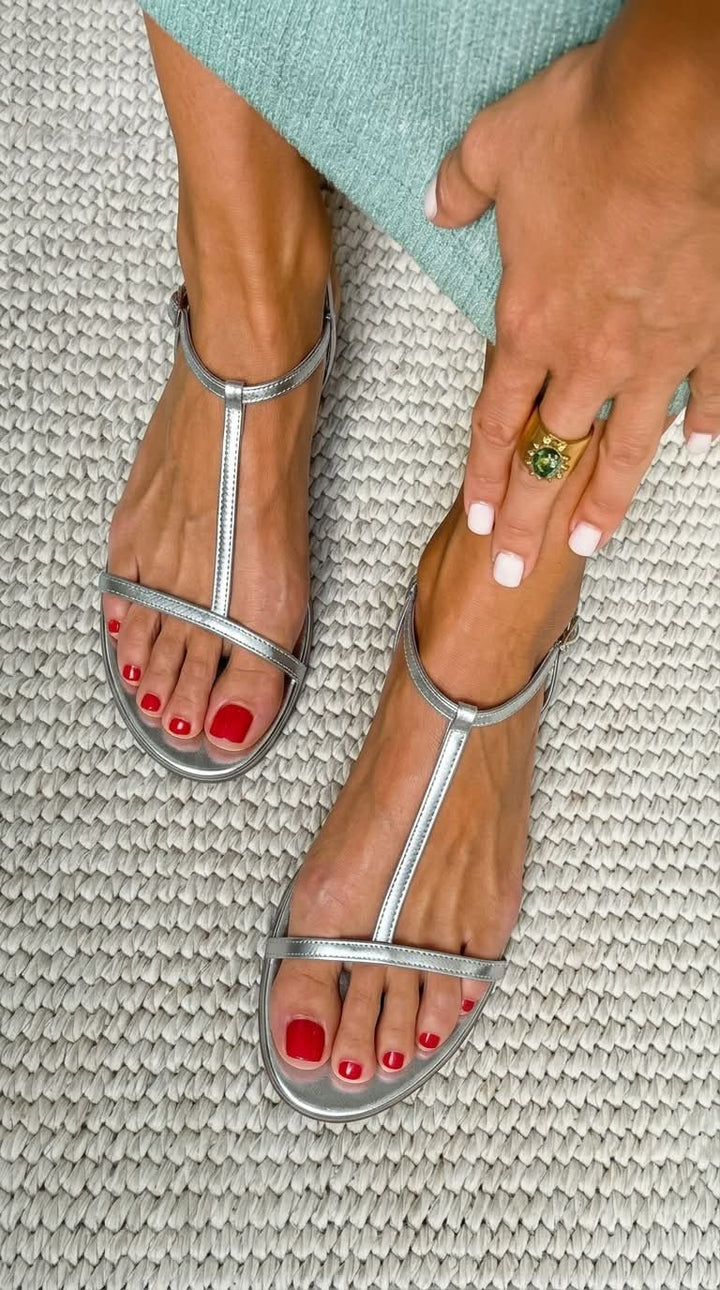 Rosalba | Sandalias doradas Primavera