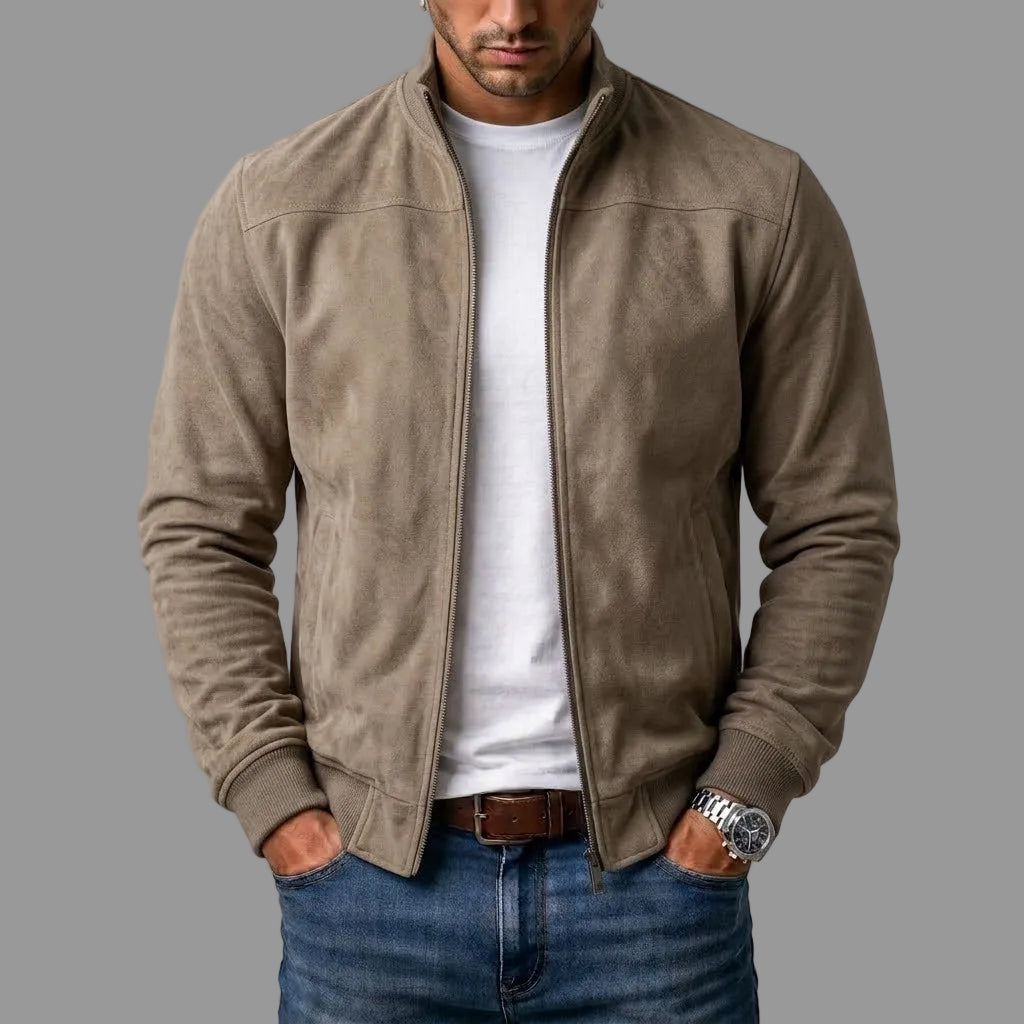 Ceasar | Chaqueta bomber de ante