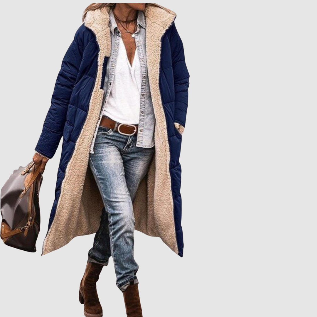 Laura - Abrigo de invierno reversible