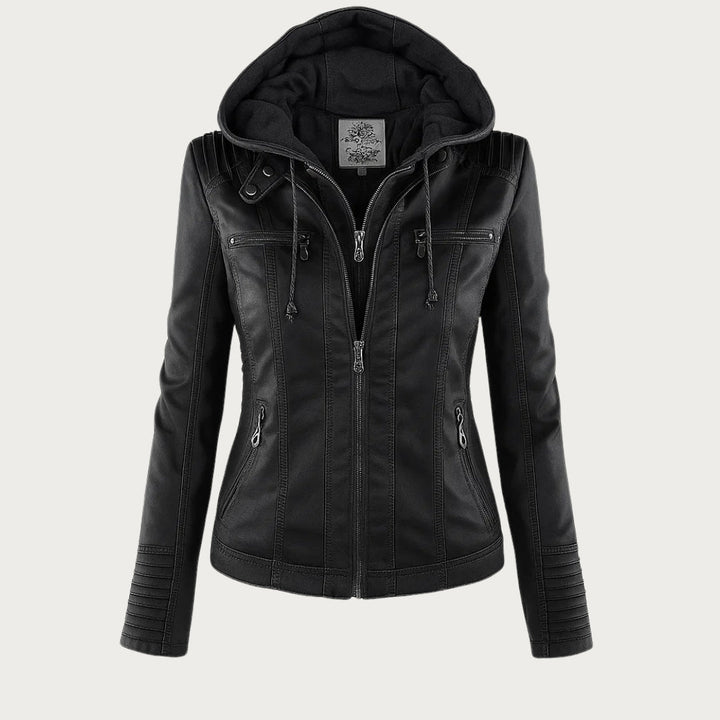 Monika™ | Chaqueta de cuero robusta y elegante