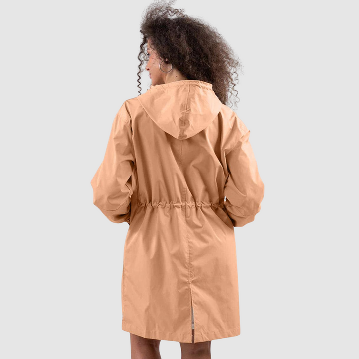 Lucie - Chaqueta moderna, oversize e impermeable
