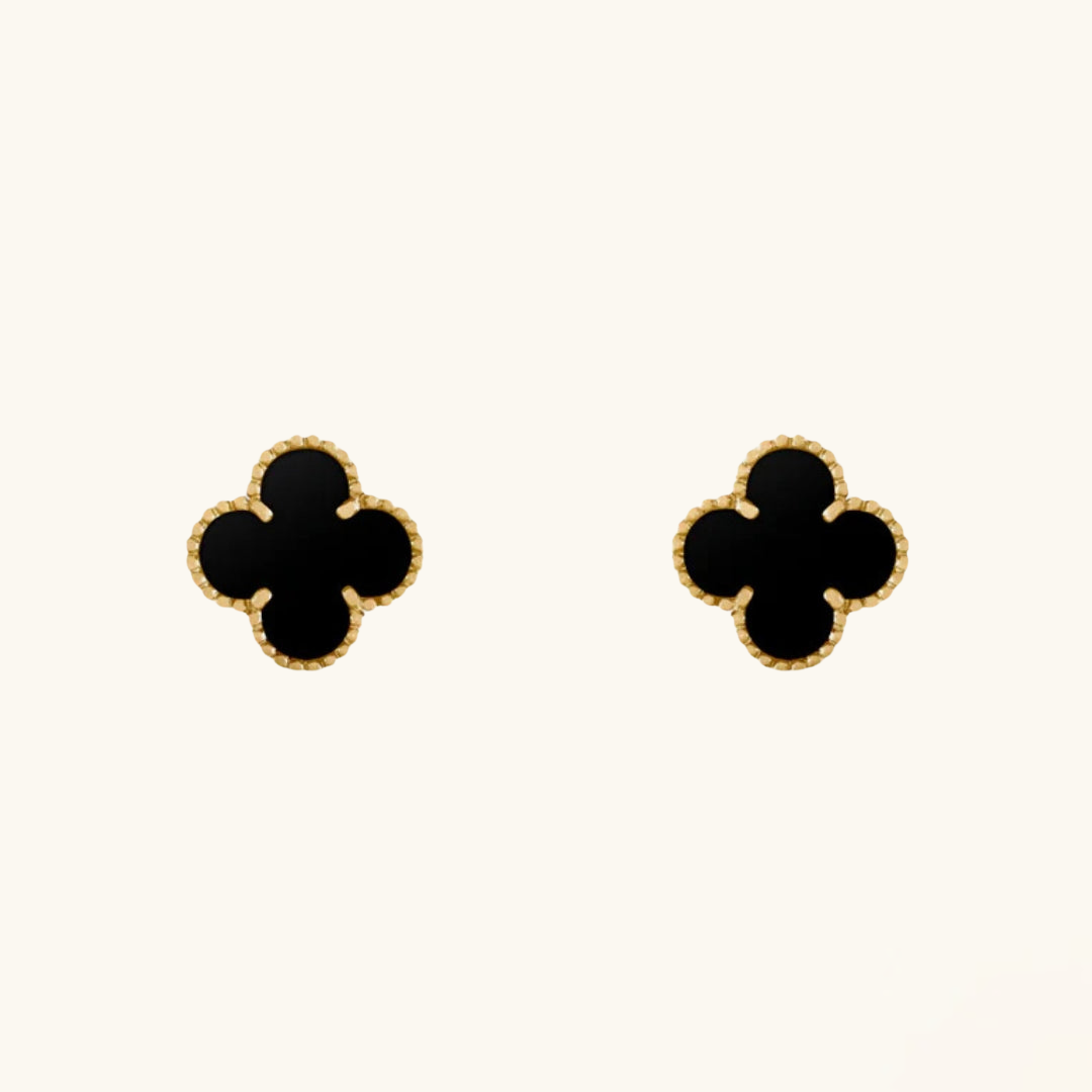 KLEEBLATT | Pendientes negros