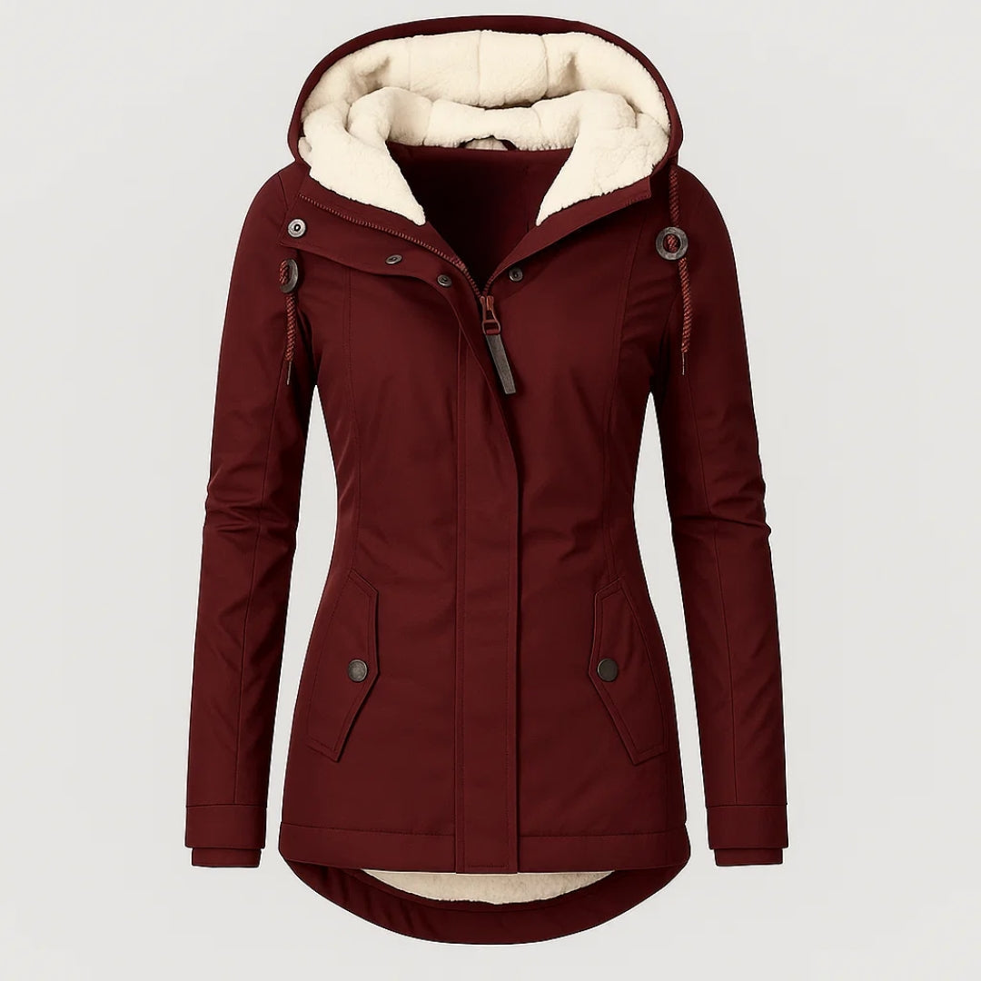 Claudia™ | Chaqueta impermeable elegante