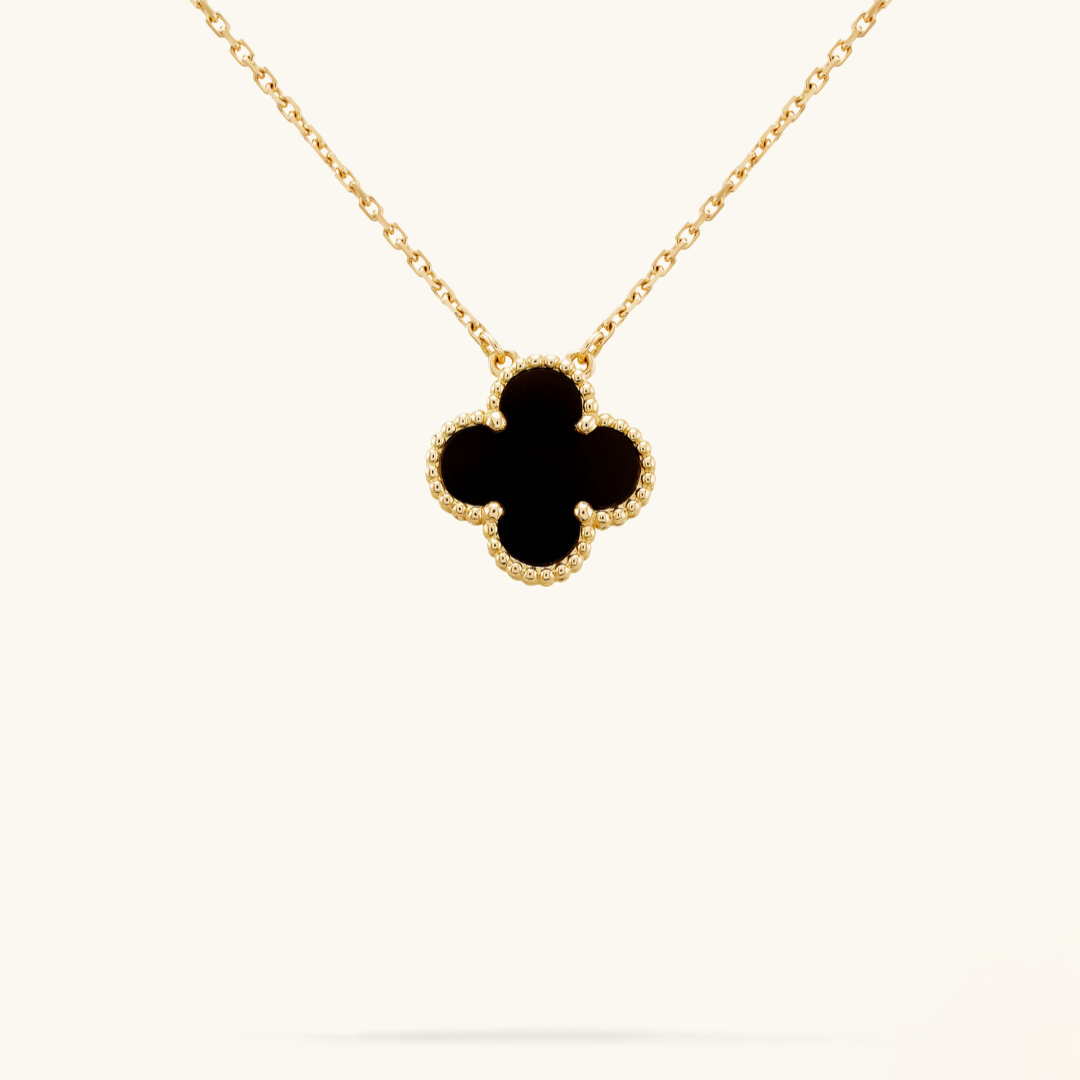 KLEEBLATT | Collar Negro