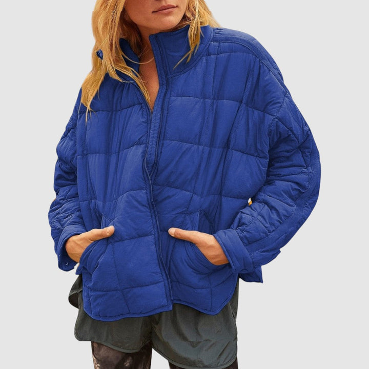 Gabriela - Chaqueta ligera y compacta acolchada con cremallera