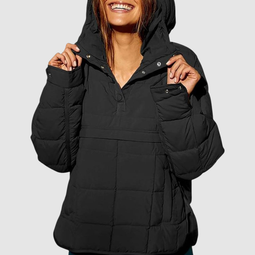 Anežka - Blusón oversize con capucha