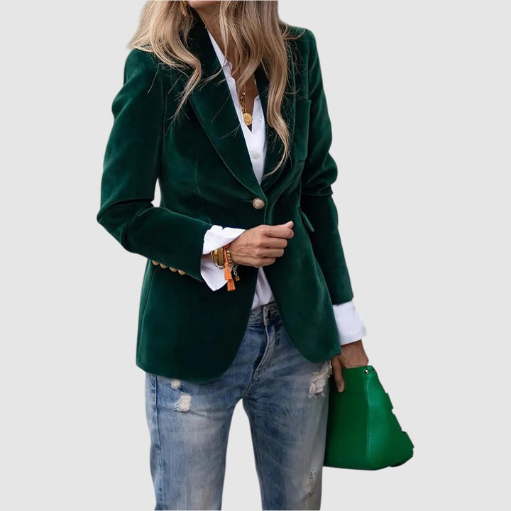 Natálie - Chaqueta de terciopelo elegante
