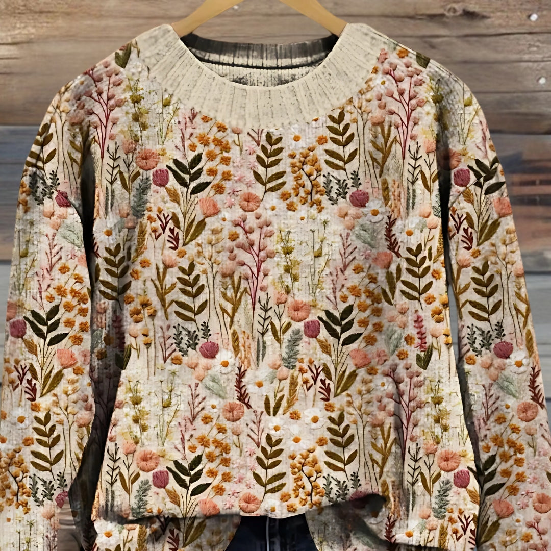 Nova™ | Suéter floral cómodo