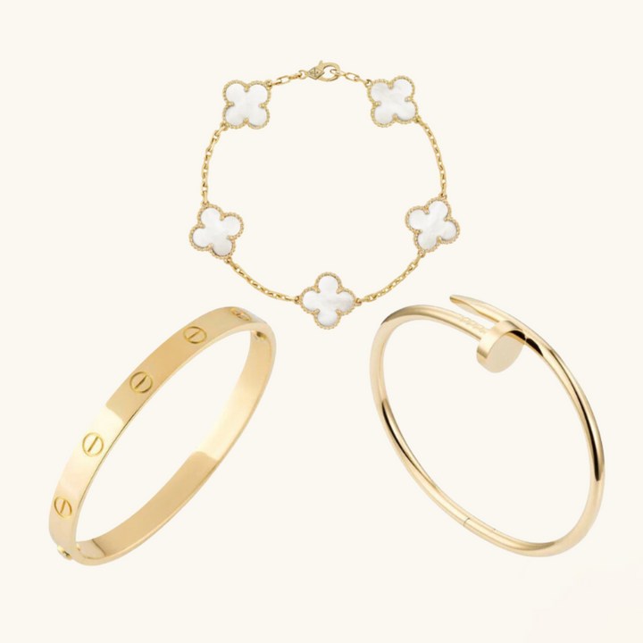 Set de pulseras de 3 piezas "Ellen"