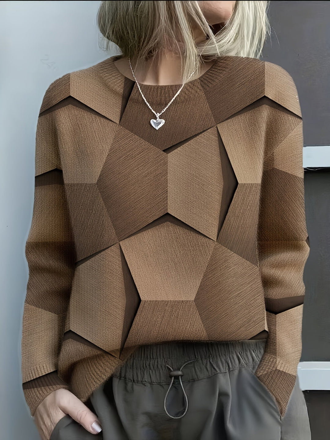 Caoimhe | Sudadera Geométrica Artística