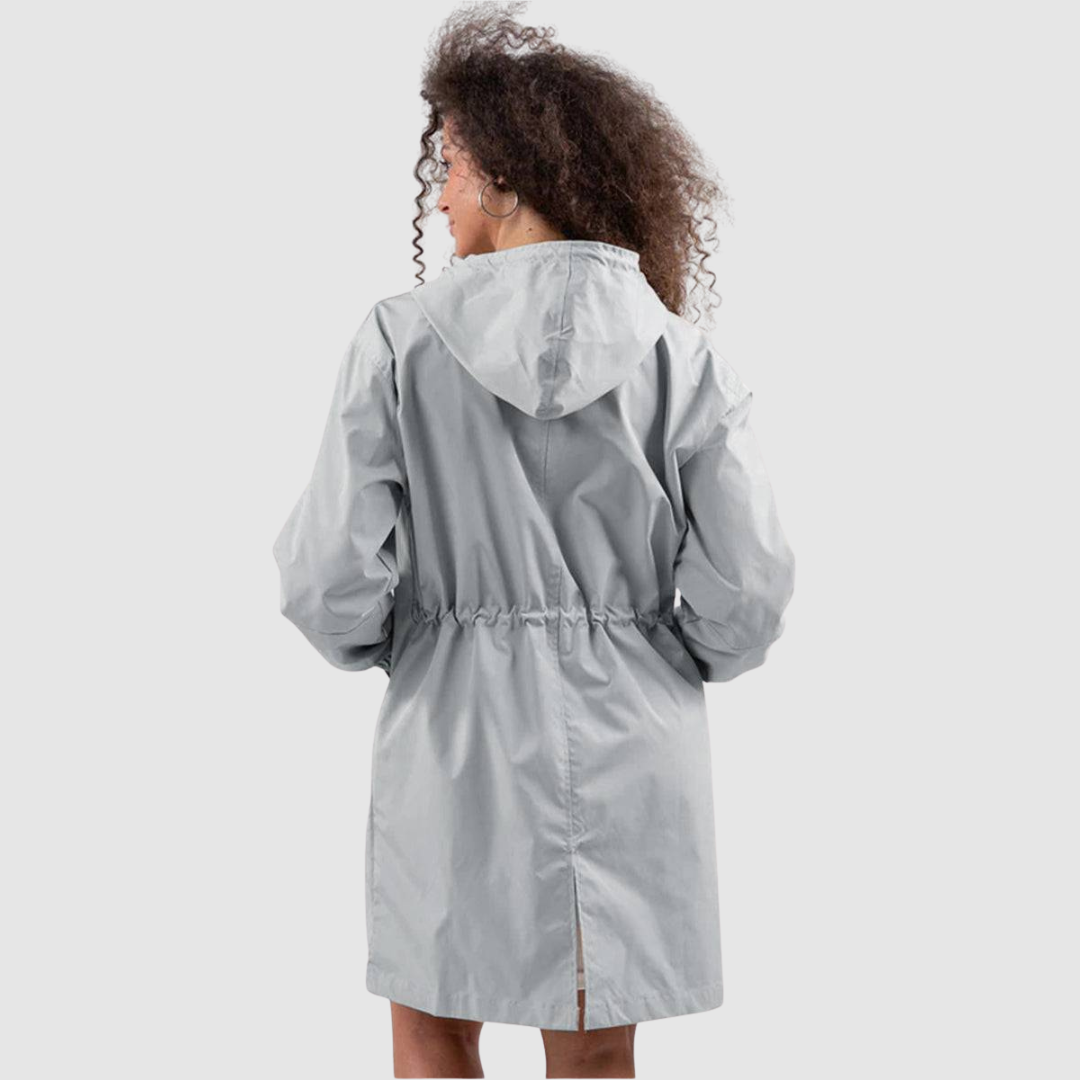 Lucie - Chaqueta moderna, oversize e impermeable